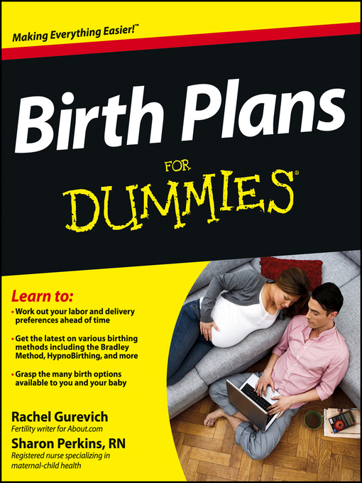 Détails du titre pour Birth Plans For Dummies par Rachel Gurevich - Liste d'attente